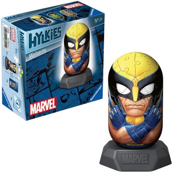 54 Teile Ravensburger 3D Puzzle Hylkies Marvel Heroes Wolverine Sammelfigur 12008011