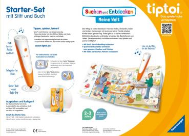 Ravensburger tiptoi Starter-Set Stift und Bilderbuch Meine Welt 00112