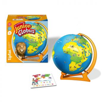 Ravensburger tiptoi Lernspiel Mein interaktiver Junior Globus 00115