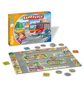 Ravensburger tiptoi Lernspiel Fahrzeuge in der Stadt 00127