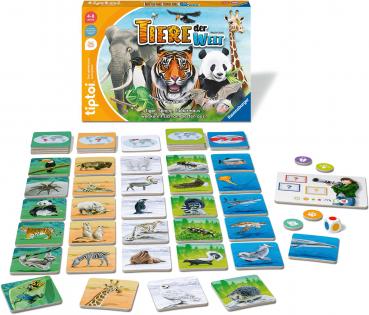 Ravensburger tiptoi Lernspiel Tiere der Welt 00171