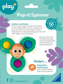 Ravensburger Babywelt Motorikspielzeug Play+ Pop-it Spinner Affe 04867