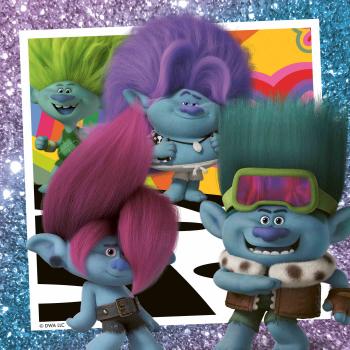 3 x 49 Teile Ravensburger Kinder Puzzle Trolls 3 05713