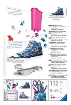 108 Teile Ravensburger 3D Puzzle Sneaker Bezaubernde Meerjungfrauen 11279