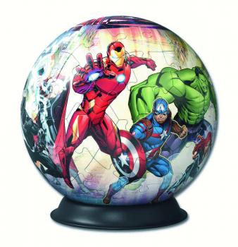 72 Teile Ravensburger 3D Puzzle Ball Marvel Avengers 11496