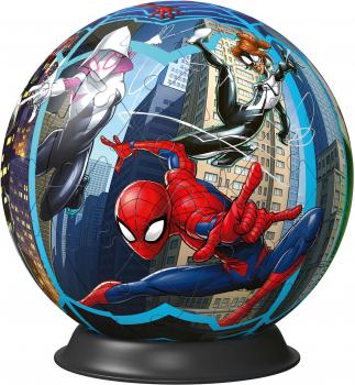 72 Teile Ravensburger 3D Puzzle Ball Spiderman 11563