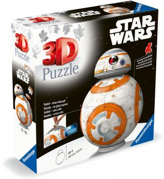 99 Teile Ravensburger 3D Puzzle Ball Star Wars BB-8 11578