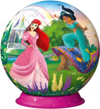 72 Teile Ravensburger 3D Puzzle Ball Disney Princess 11579