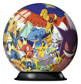 72 Teile Ravensburger 3D Puzzle Ball Pokémon 11785