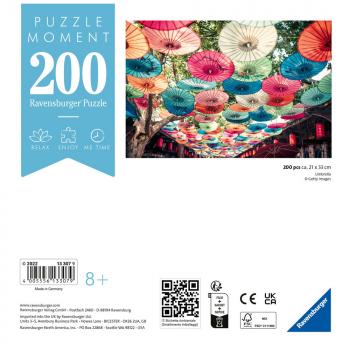 200 Teile Ravensburger Puzzle Moments Umbrella 13307