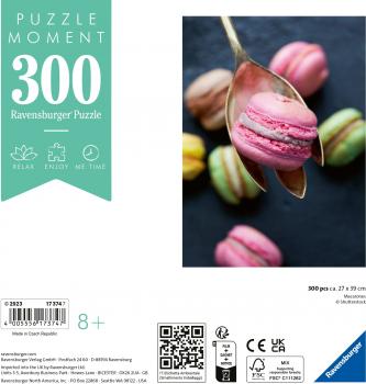 300 Teile Ravensburger Puzzle Moment Macarones 17374