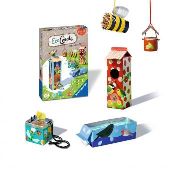 Ravensburger Upcycling Basteln EcoCreate Midi Helping Birds & Bees Bienen & Vögel 18143