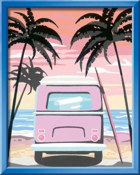 Ravensburger Malen nach Zahlen Trend Serie C Beach Life 20070