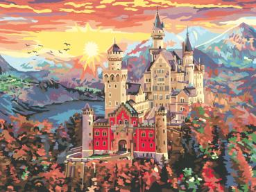 Ravensburger Malen nach Zahlen CREART Premium Serie B Fairytale Castle 20278