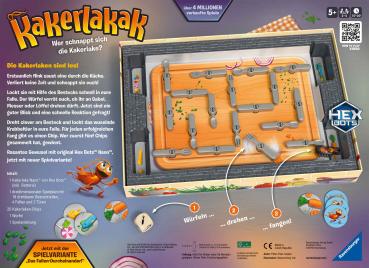 Ravensburger Kinderspiel Reaktionsspiel Kakerlakak 20800