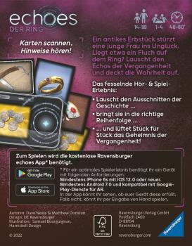 Ravensburger Familienspiel Audiospiel echoes Der Ring 20866