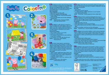 Ravensburger Kinderspiel Farbzuordnungsspiel Peppa Pig Colorino 20892