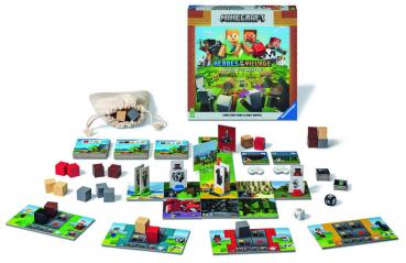 Ravensburger Familienspiel Strategiespiel Minecraft Heroes of the Village 20914