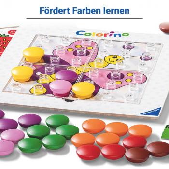 Ravensburger Kinderspiel Farbzuordnungsspiel Mein großes Colorino 20959