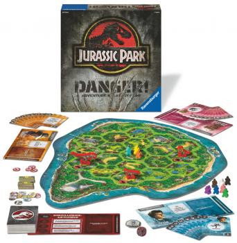 Ravensburger Familienspiel Strategiespiel Jurassic Park Danger! 20965