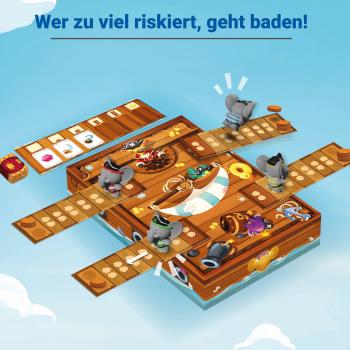 Ravensburger Kinderspiel Wettlaufspiel Planken-Plumpser 22342