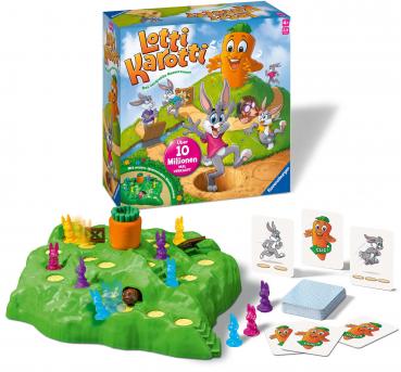 Ravensburger Kinderspiel Wettlaufspiel Lotti Karotti 22343