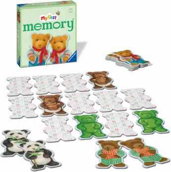 24 Karten Ravensburger Kinderspiel Legekartenspiel My first memory Teddys 22376