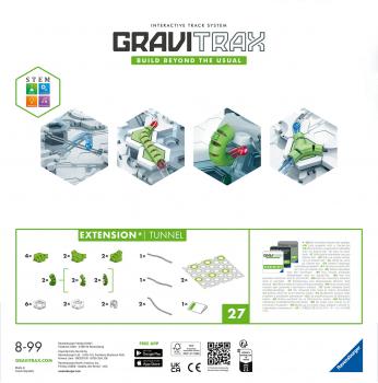 Ravensburger Kugelbahn GraviTrax CORE Extension Tunnel 22420