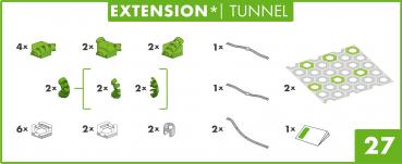 Ravensburger Kugelbahn GraviTrax CORE Extension Tunnel 22420