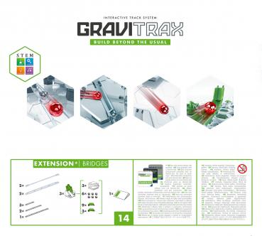 Ravensburger Kugelbahn GraviTrax CORE Extension Bridges / Brücken 22423