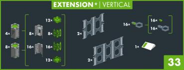 Ravensburger Kugelbahn GraviTrax PRO Extension Vertical 22427