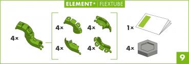 Ravensburger Kugelbahn GraviTrax CORE Element FlexTube 22429