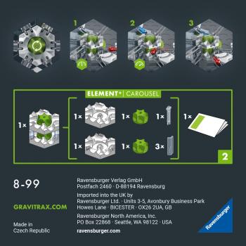 Ravensburger Kugelbahn GraviTrax PRO Element Carousel 22436
