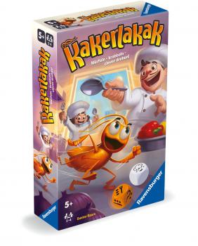 Ravensburger Mitbringspiel Schnelligkeitsspiel Kakerlakak 22446