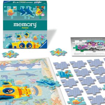 80 Karten Ravensburger Kinderspiel Kartenlegespiel memory Puzzle Unterwasserwelt 22461