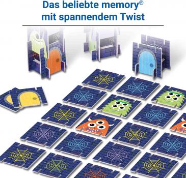 50 Karten Ravensburger Kinderspiel Kartenlegespiel memory Dimension 22467