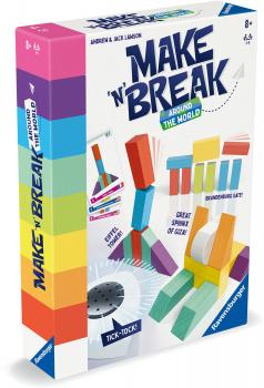 Ravensburger Familienspiel Geschicklichkeitsspiel Make 'n' Break Around the World 22473