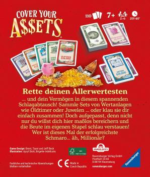 Ravensburger Die flotten Kleinen Kartenspiel Cover your Assets 22577