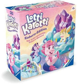 Ravensburger Kinderspiel Wettlaufspiel Lotti Karotti Einhorn Edition 22580