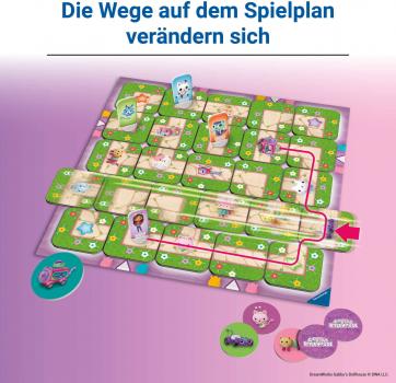 Ravensburger Kinderspiel Such- und Schiebespiel Gabby's Dollhouse 22648