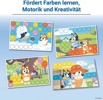 Ravensburger Kinderspiel Farbzuordnungsspiel Bluey Colorino 22684