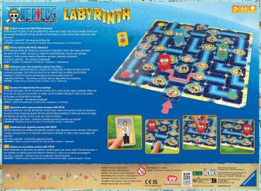 Ravensburger Familienspiel Such- und Schiebespiel One Piece Labyrinth 22887