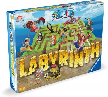 Ravensburger Familienspiel Such- und Schiebespiel One Piece Labyrinth 22887