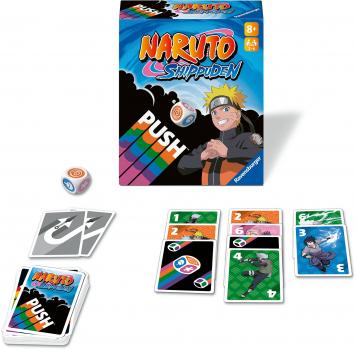 Ravensburger Die flotten Kleinen Kartenspiel Naruto Shippuden PUSH 22888