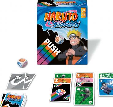 Ravensburger Die flotten Kleinen Kartenspiel Naruto Shippuden PUSH 22888