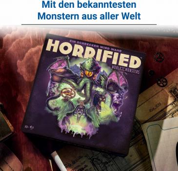 Ravensburger Familienspiel Strategiespiel Horrified World of Monsters 22892