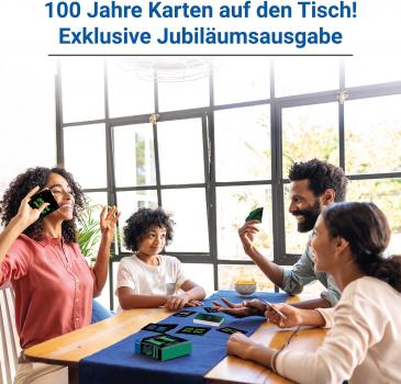 Ravensburger Kartenspiel Kartenlegespiel Elfer raus! 100 Jahre Jubiläumsedition 23020