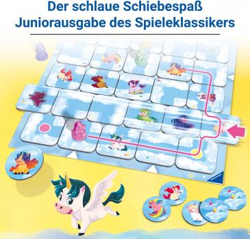 Ravensburger Kinderspiel Such- und Schiebespiel Labyrinth Einhorn Junior 23046