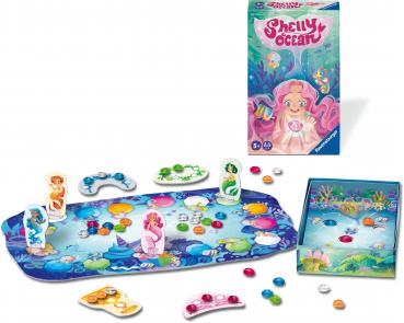 Ravensburger Mitbringspiel Schnelligkeitsspiel Shelly Ocean 23047