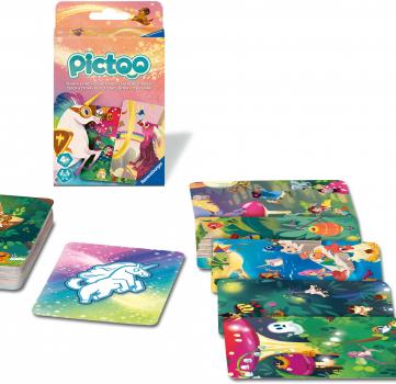 Ravensburger Kartenspiel Wettlaufspiel Pictoo Fantasy 23480